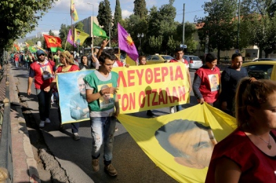 Πορεία Κούρδων στο κέντρο