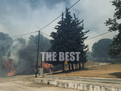 Μεγάλη φωτιά στην Πάτρα