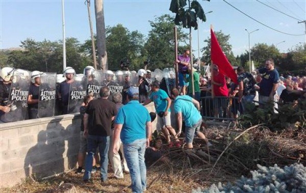 Κοζάνη: Ένταση έξω από το