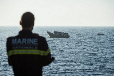 Σκάφος της FRONTEX εντόπισε