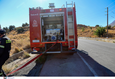 Νέα φωτιά τώρα στο Ρέθυμνο