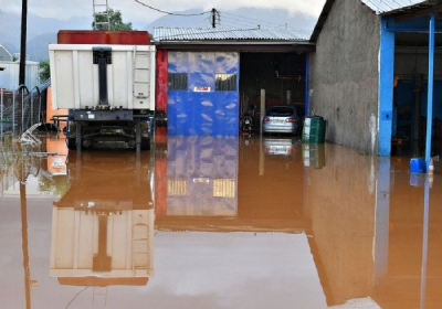 Σύμη: Χείμαρροι παρέσυραν