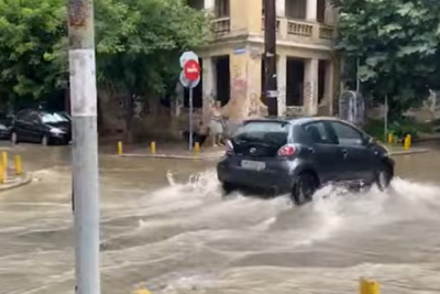 Πλημμύρισε η Θεσσαλονίκη