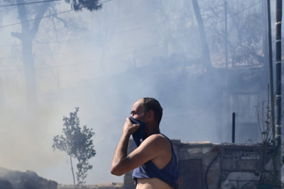 Φωτιά στη Σταμάτα: Νεκρός